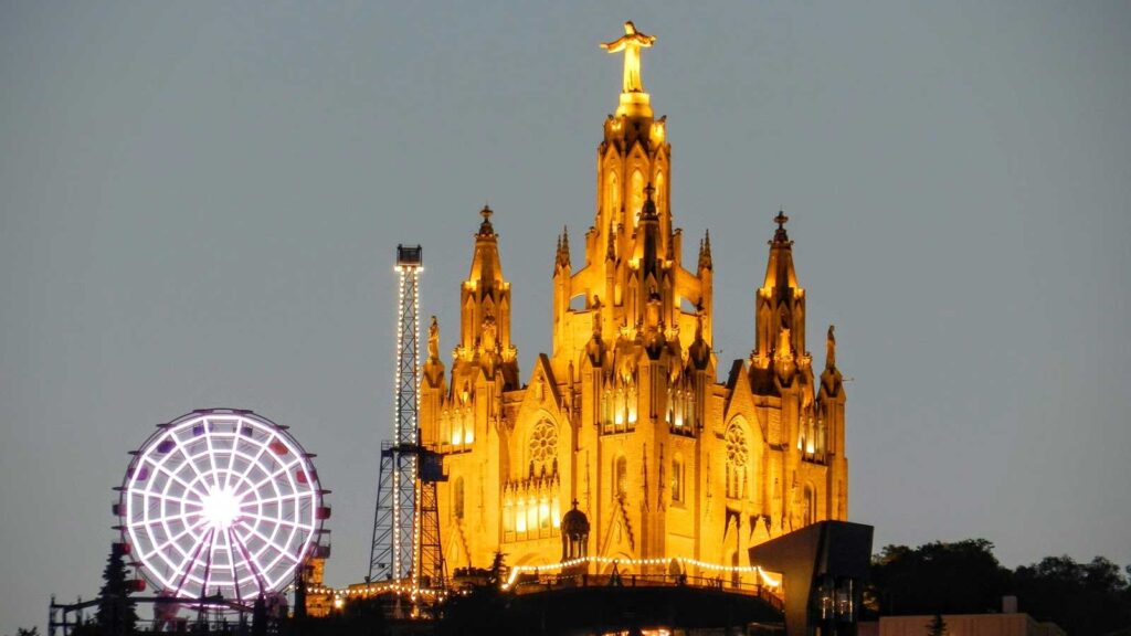 Cathédrale du park Tibidabo