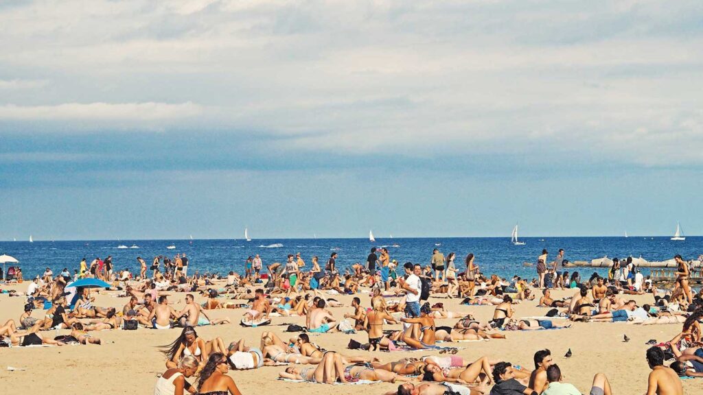 Plage Barcelone