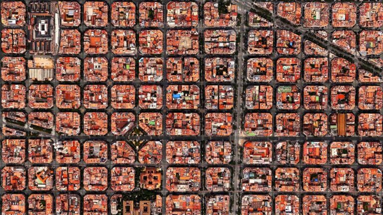 Barcelone vu d'en haut