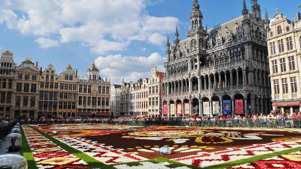 La Grand place à Bruxelles