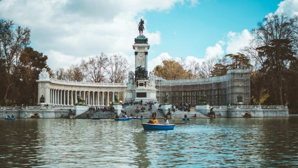 Parc el retiro madrid