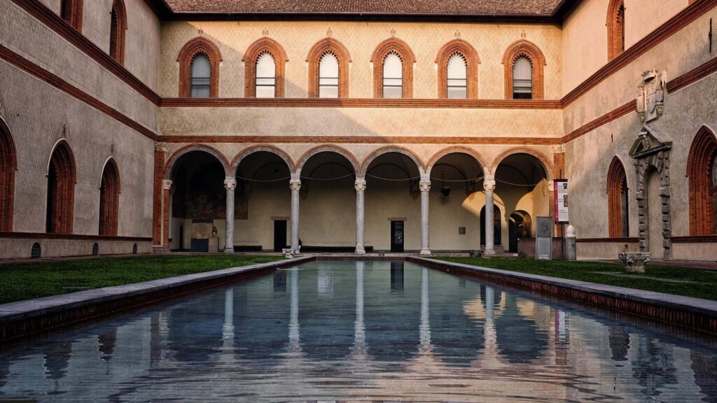 Chateau sforzesco de Milan