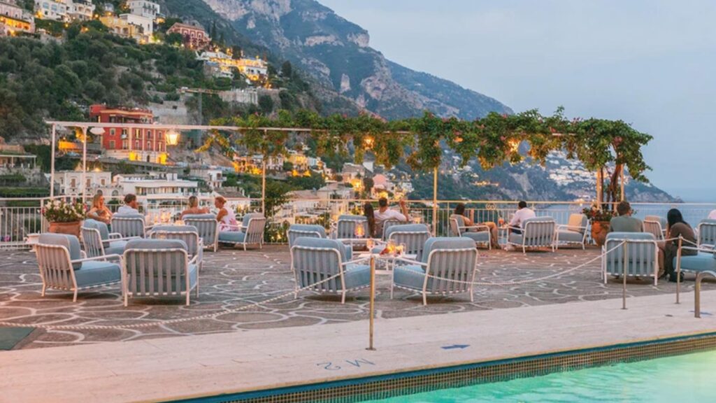 Terrasse à Positano