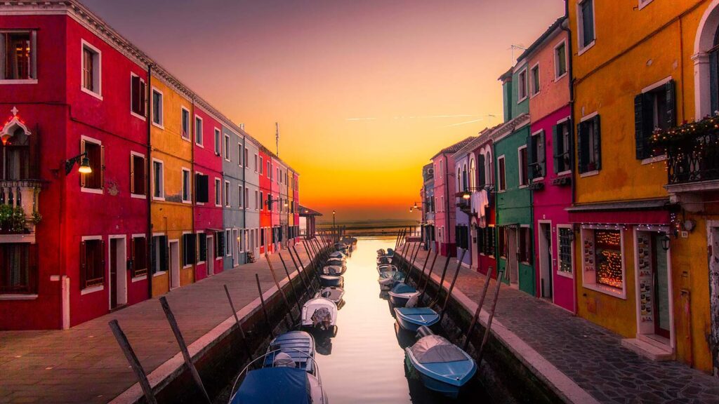 Visiter burano depuis venise