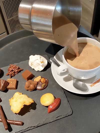 Bonbonnière chocolat chaud