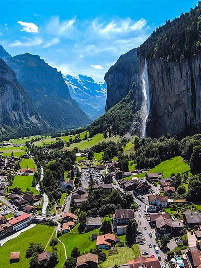 cascades de Lauterbrunnen