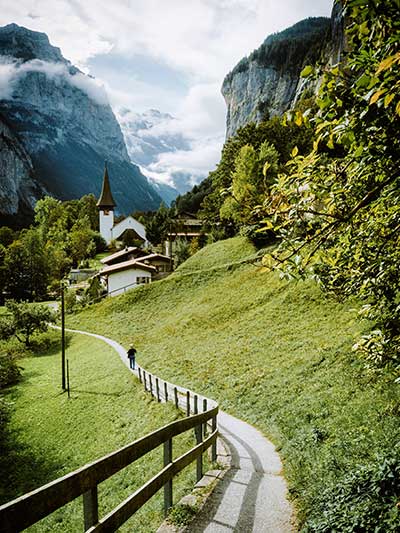 village de lauterbrunnen